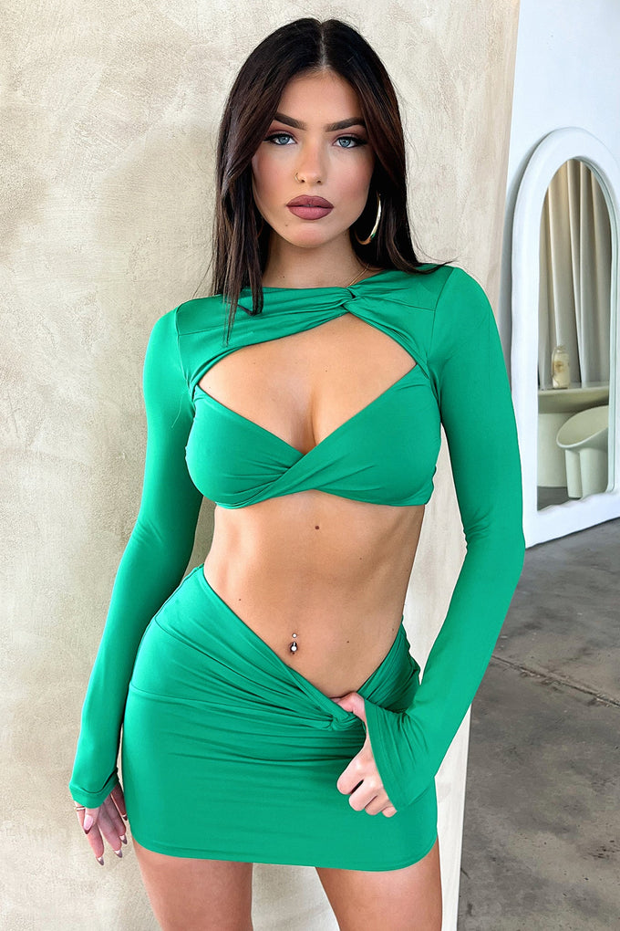 Anesha Crop - Green