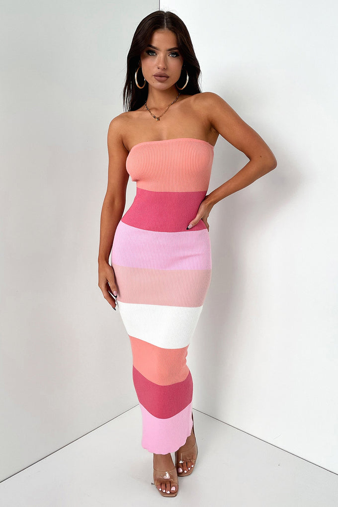 Drake Maxi Dress - Pink