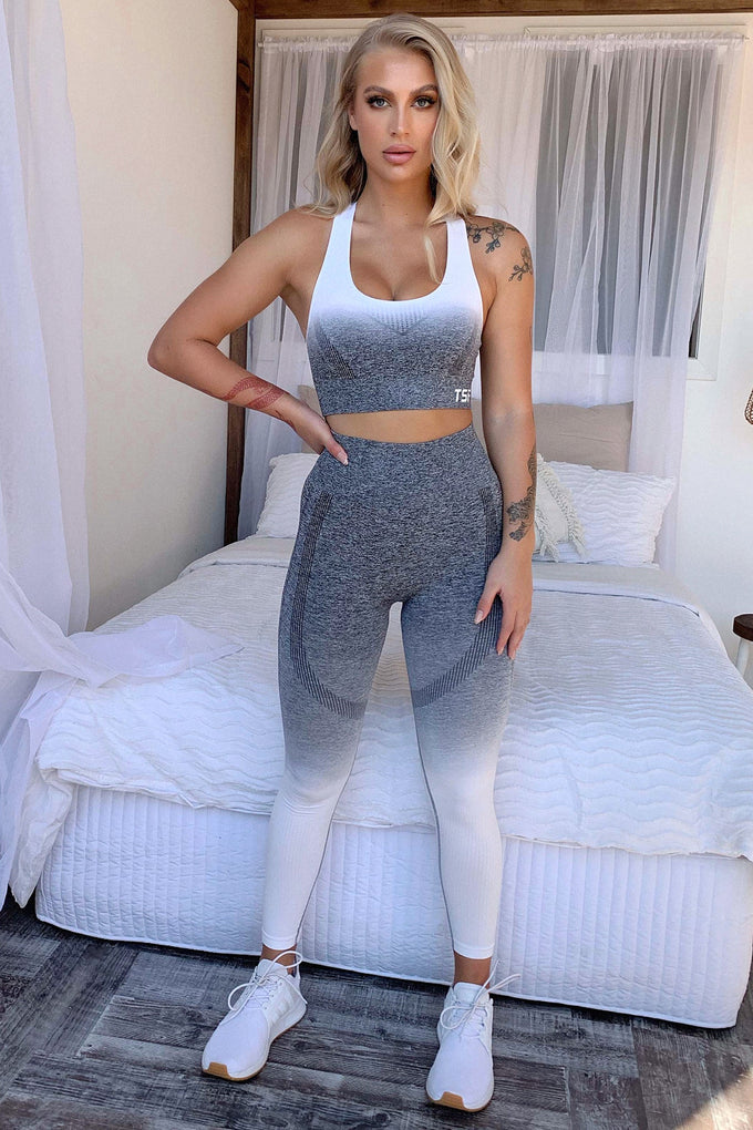 TSF Excel Tights - Grey Ombre