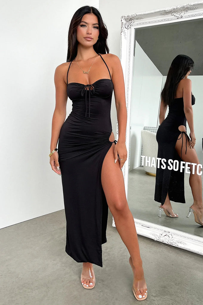 Imana Maxi Dress - Black