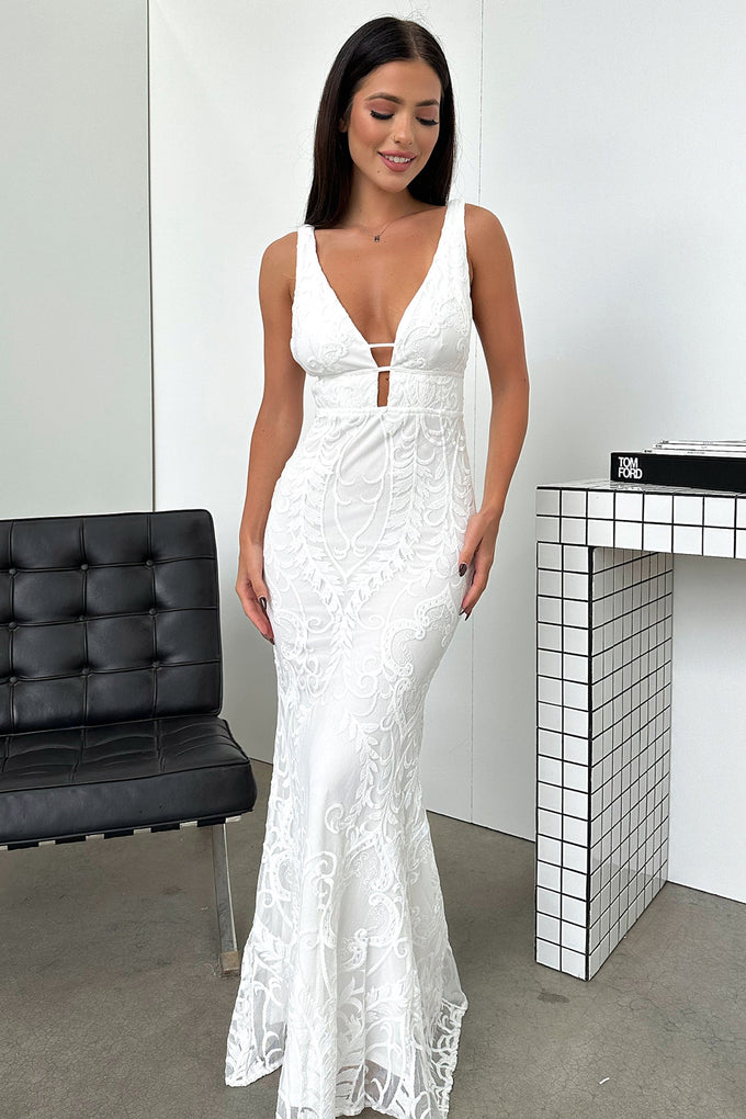 Kaia Maxi Dress - White