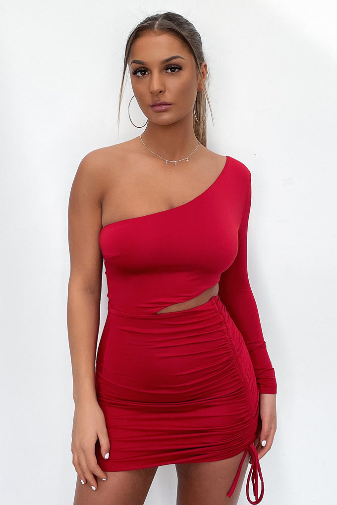 Naomi Dress - Red