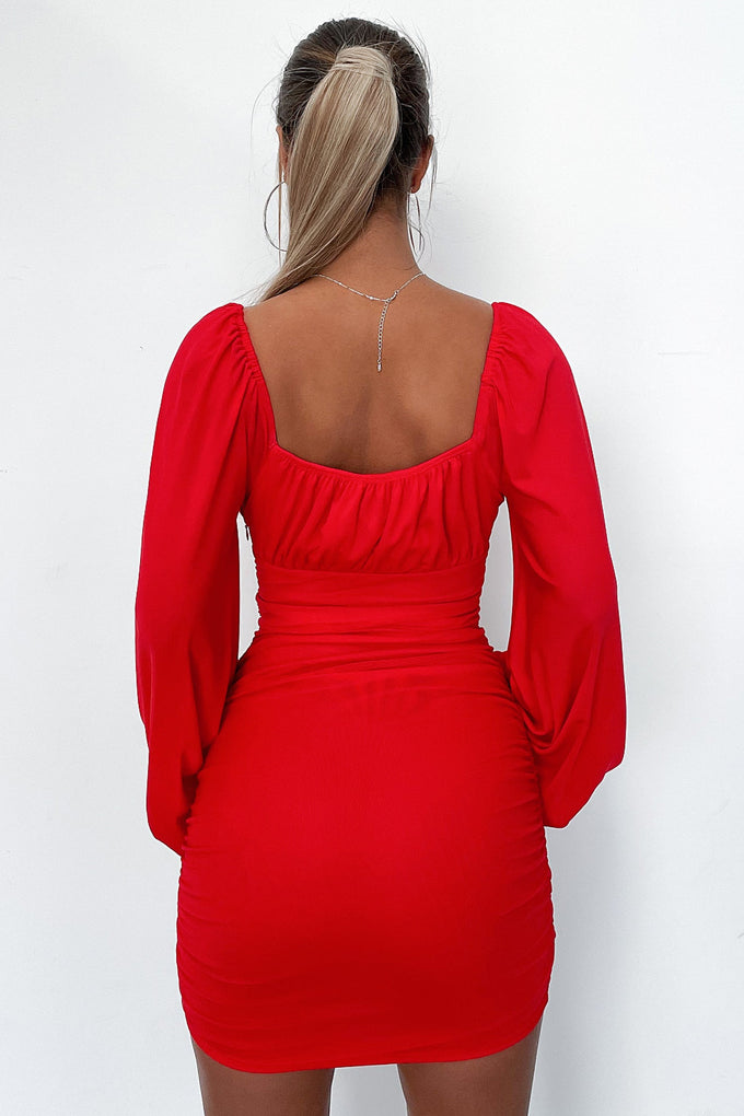 Olay Dress - Red