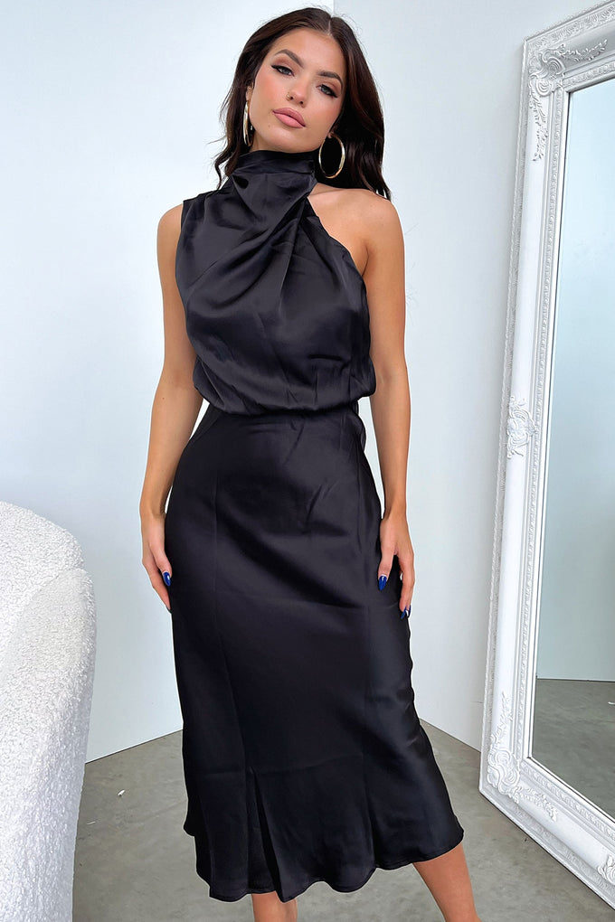 Santorini Maxi Dress - Black