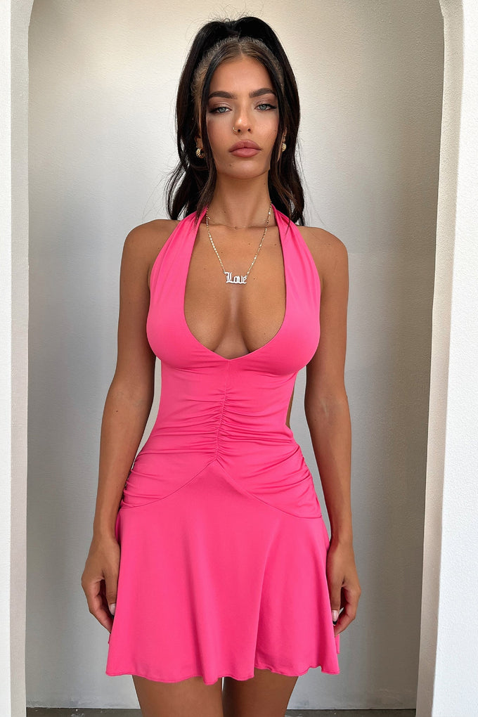 Sarisa Dress - Hot Pink